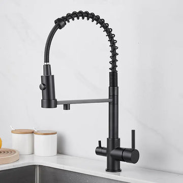 Faucet for Hot and Cold Water Kitchen Sink