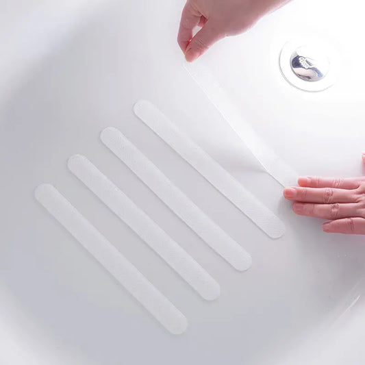 6pcs Anti-Slip Shower Stickers for Bathtub & Stairs