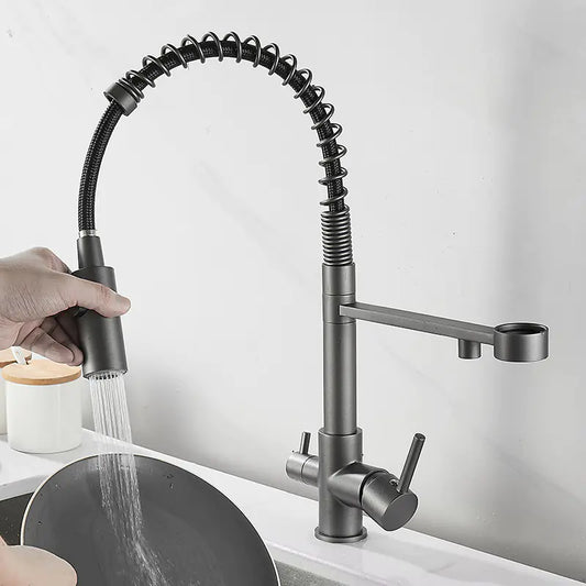 Faucet for Hot and Cold Water Kitchen Sink