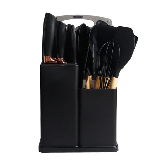 19-Piece Non-Stick Silicone Kitchen Utensil Set
