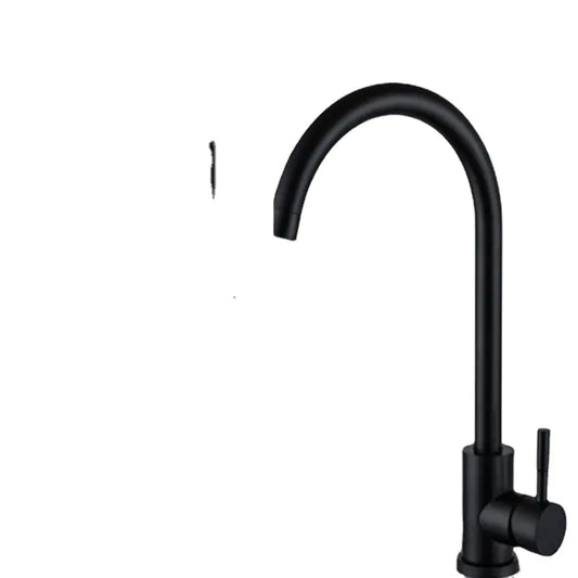 Black Coated Kitchen Faucet for Sink and Washing Bowl